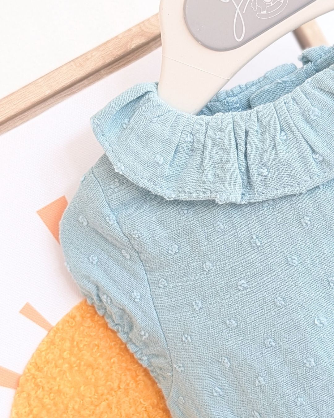 Body Bebe Plumeti Bambula Verde Agua 3998VER-26 - Yoedu