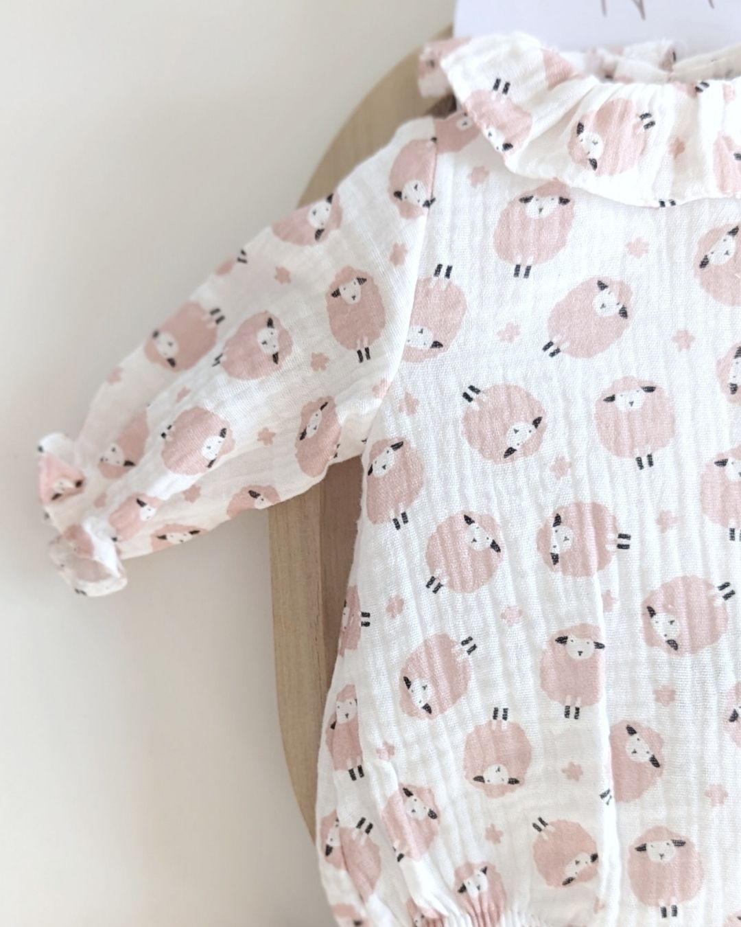 Body Bebé Rosa Familia Constanza - Micolino