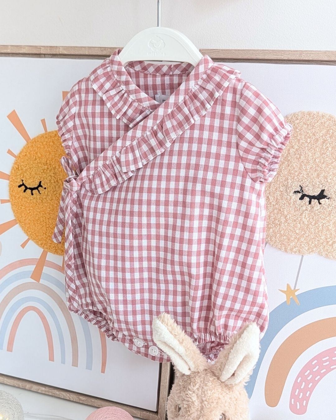 Body Cruzado Familia VICHY Piedra del Sol ART.4630 - Micolino