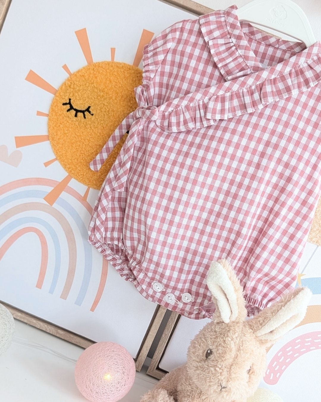 Body Cruzado Familia VICHY Piedra del Sol ART.4630 - Micolino