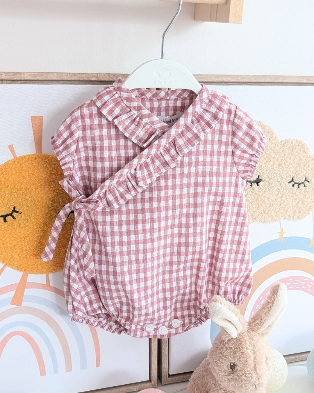 Body Cruzado Familia VICHY Piedra del Sol ART.4630 - Micolino