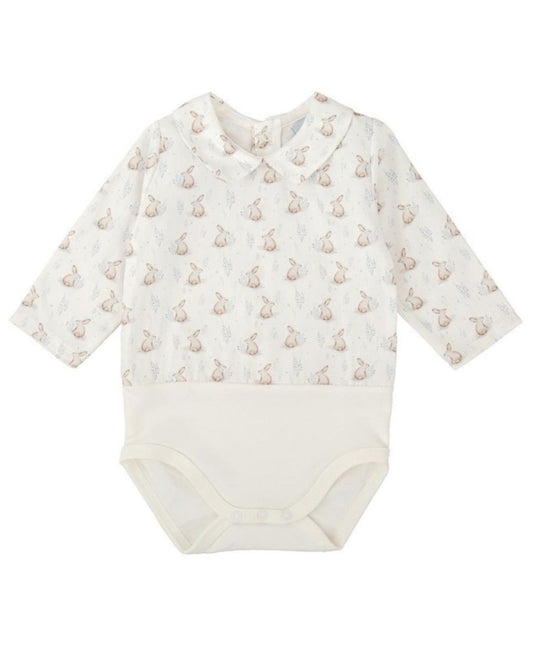 Body Cuello Bebé Liebre Celeste - Babidu