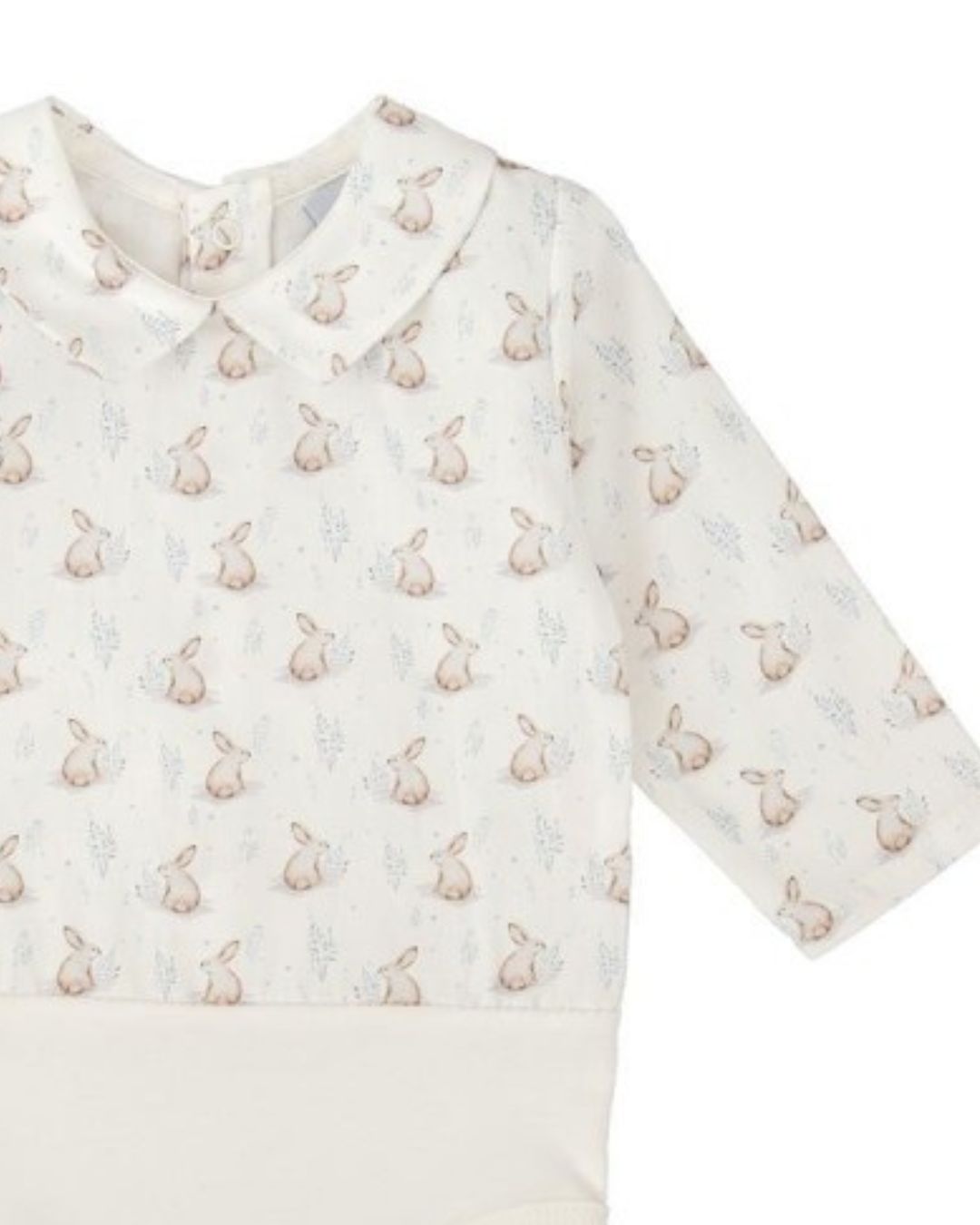 Body Cuello Bebé Liebre Celeste - Babidu