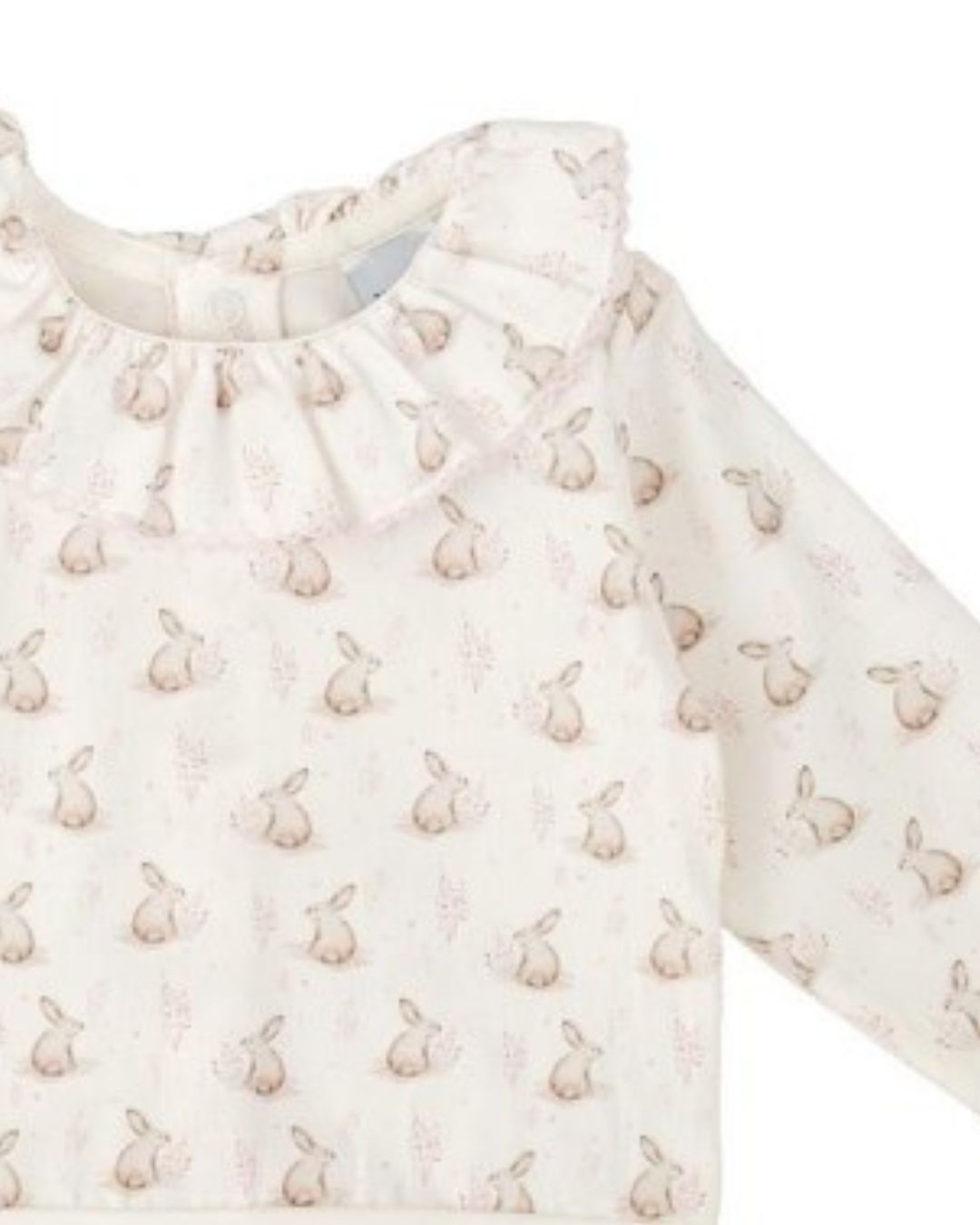 Body Cuello Volante Liebre Rosa - Babidu