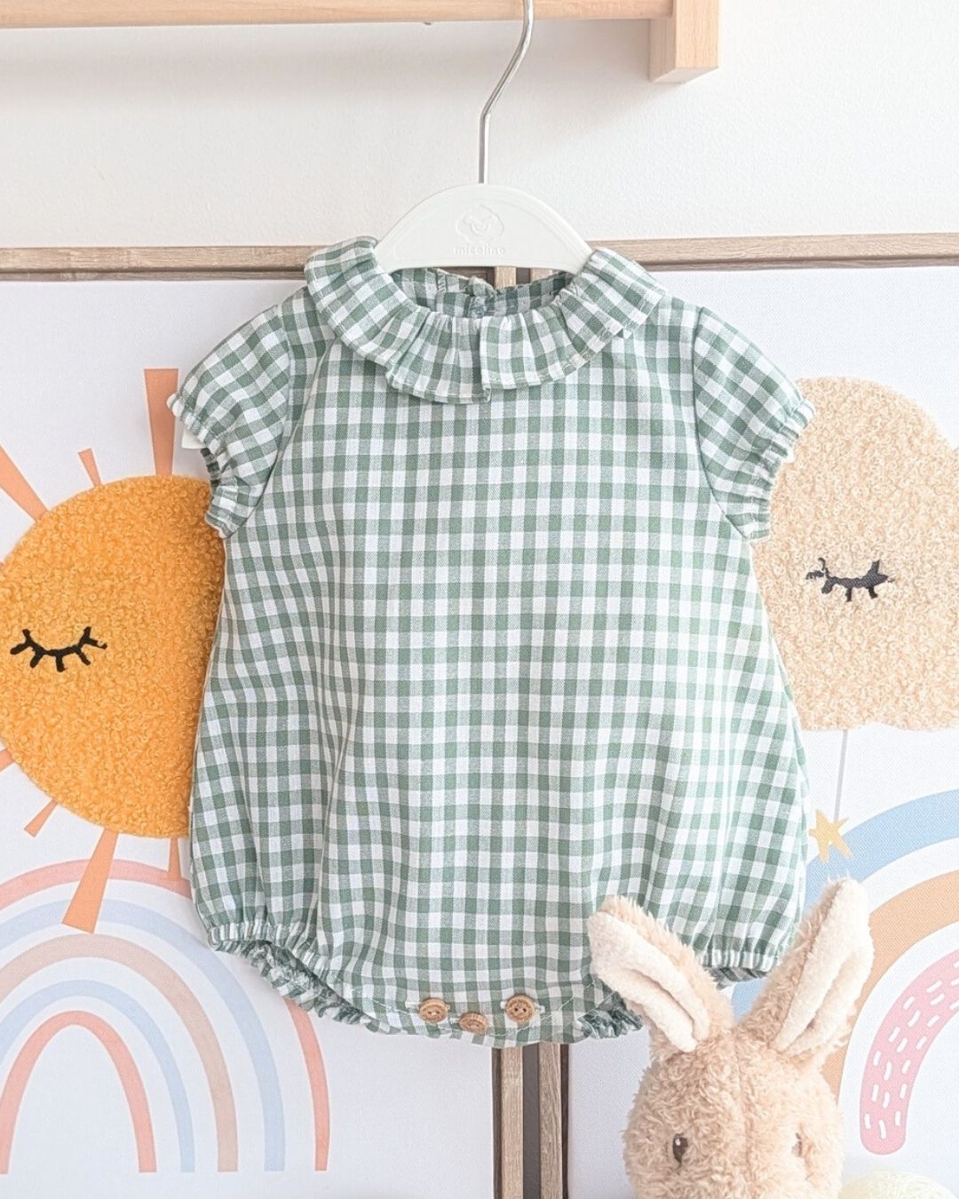 Body Familia VICHY Verde Musgo ART.4626 - Micolino