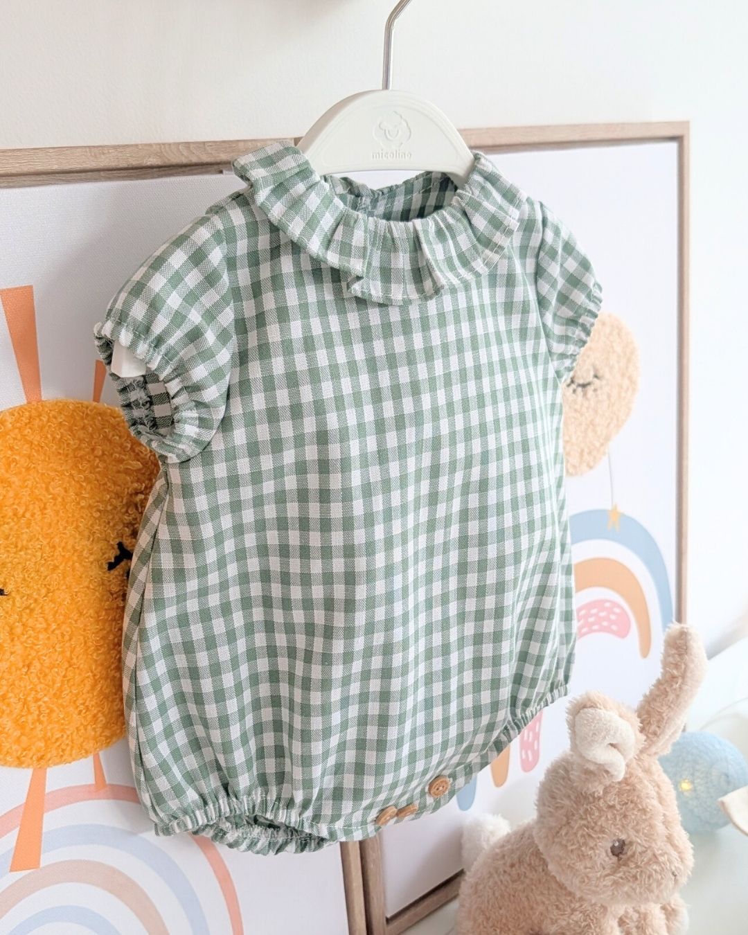 Body Familia VICHY Verde Musgo ART.4626 - Micolino