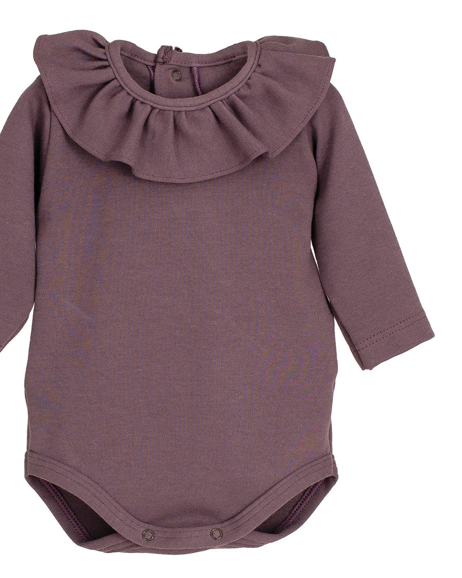 Body Titan Manga Larga Berenjena - Calamaro