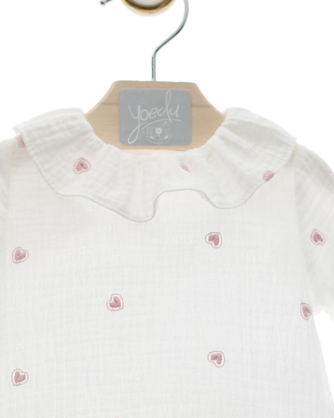 Body Bebé Rosa Familia Algodón - Yoedu