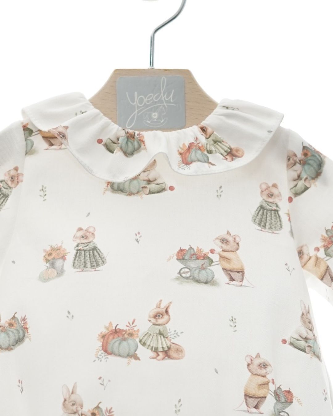 Body Bebé Rosa Familia Lana  - Yoedu