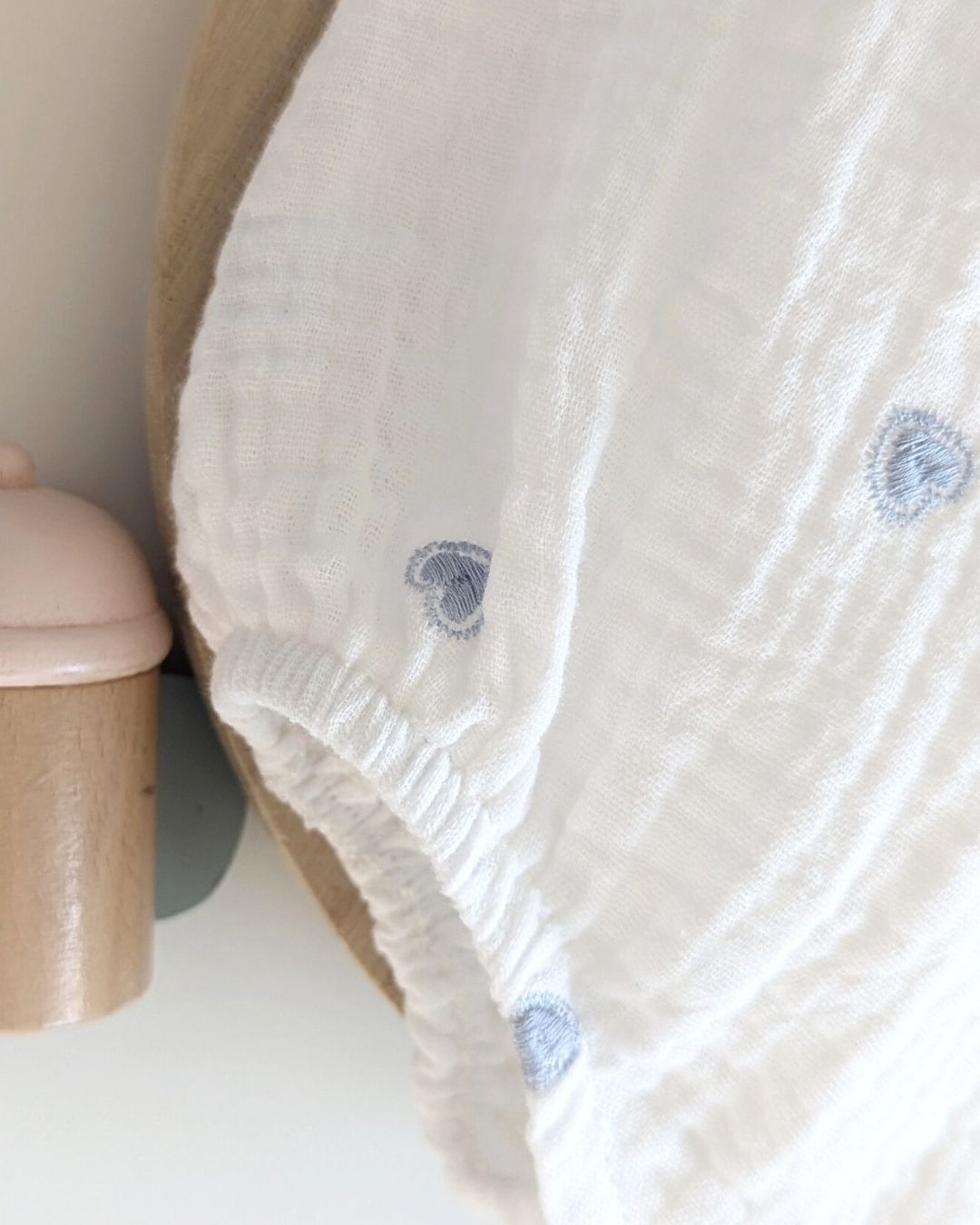 Body Bebé Celeste Familia Algodón - Yoedu