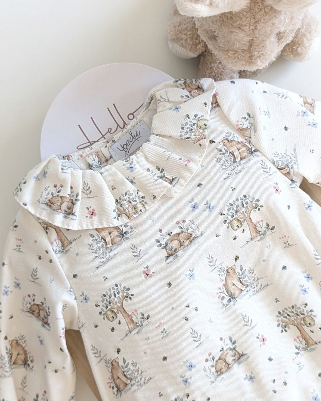 Body Bebé Familia Angora - Yoedu