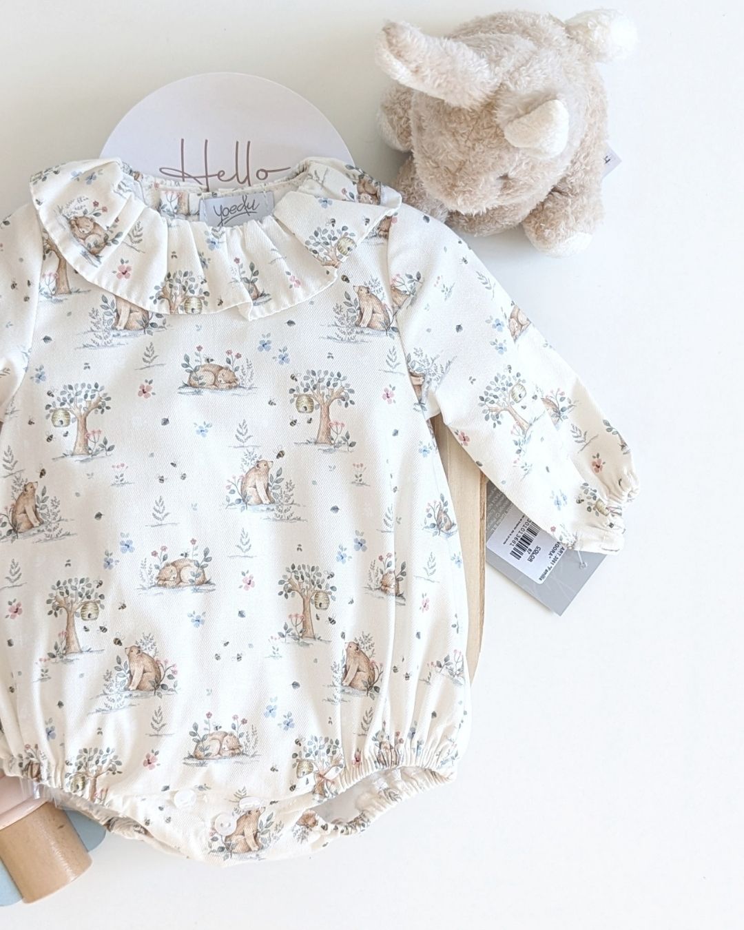 Body Bebé Familia Angora - Yoedu