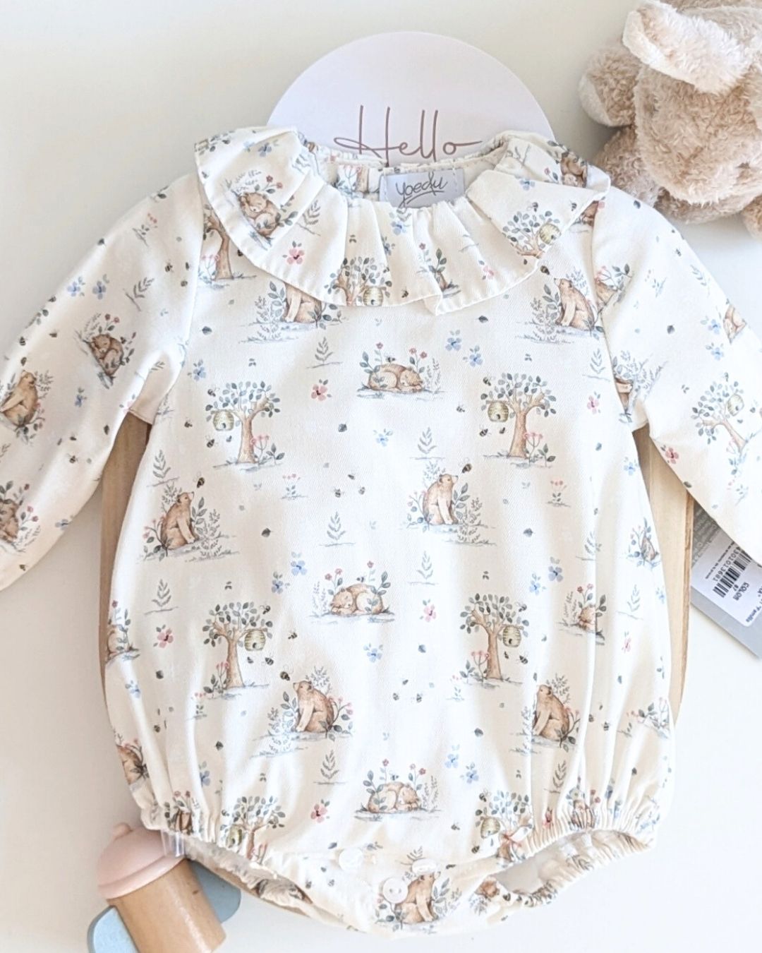 Body Bebé Familia Angora - Yoedu