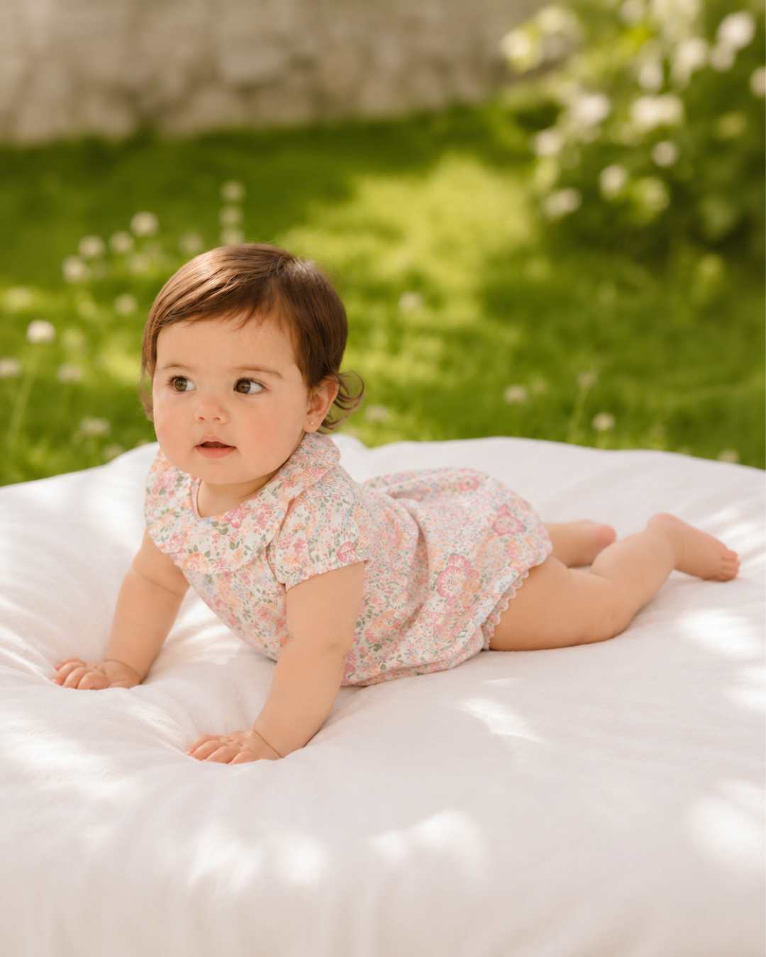 Body Bebe Flores Coral Familia Mayólica 3980VER-26 - Yoedu