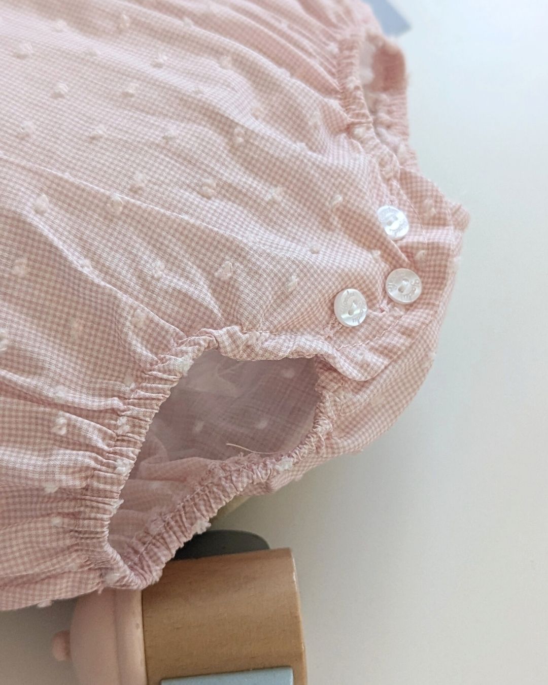 Body Bebé Plumeti Rosa Familia Muselina - Yoedu