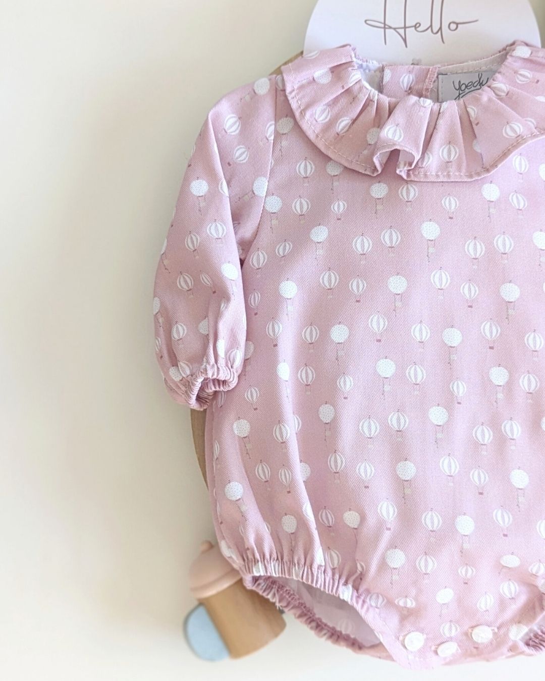 Body Bebé Rosa Empolvado Familia Tul - Yoedu