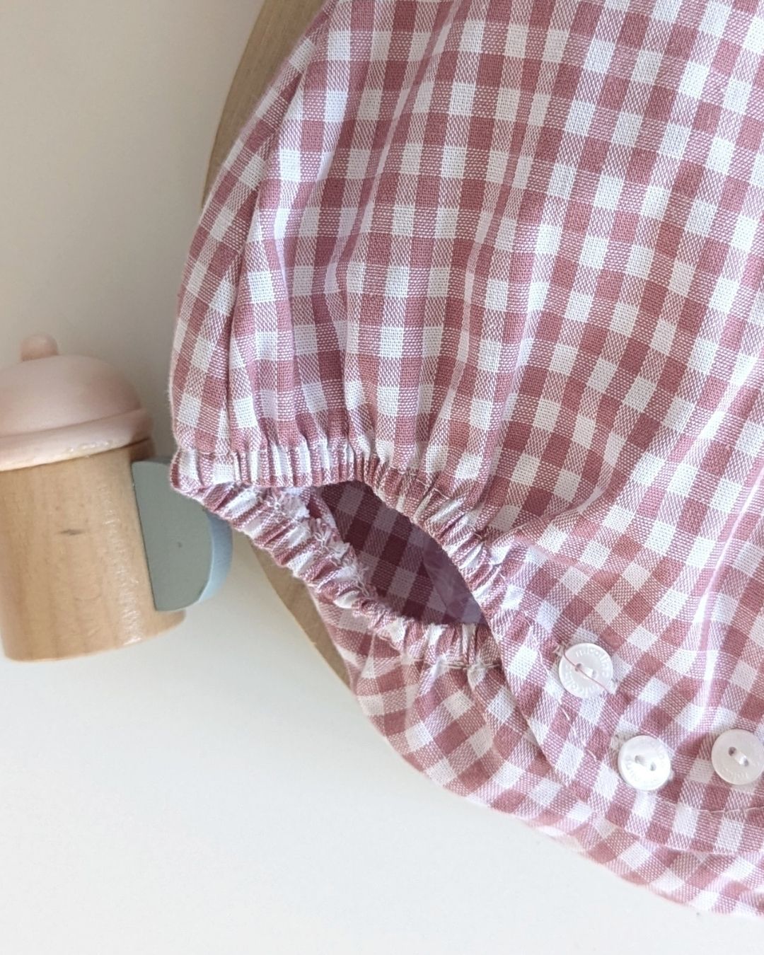 Body Bebé Rosa Familia Alessandra - Micolino 