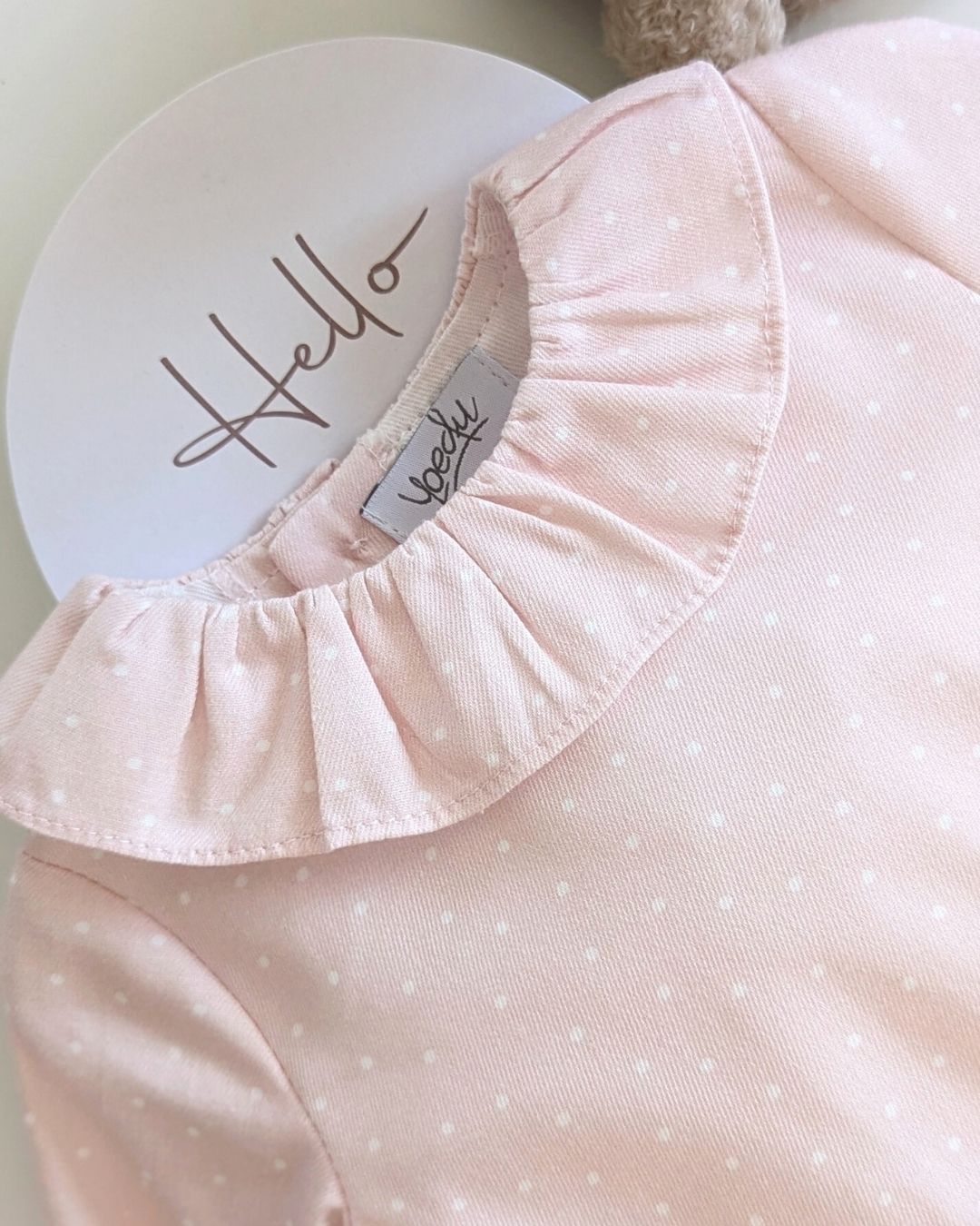 Body Bebé Rosa Familia Batista - Yoedu