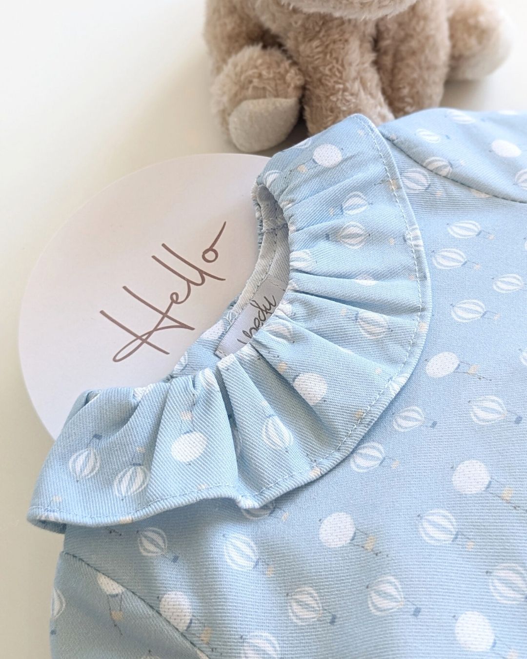 Body Bebé Turquesa Familia Tul - Yoedu