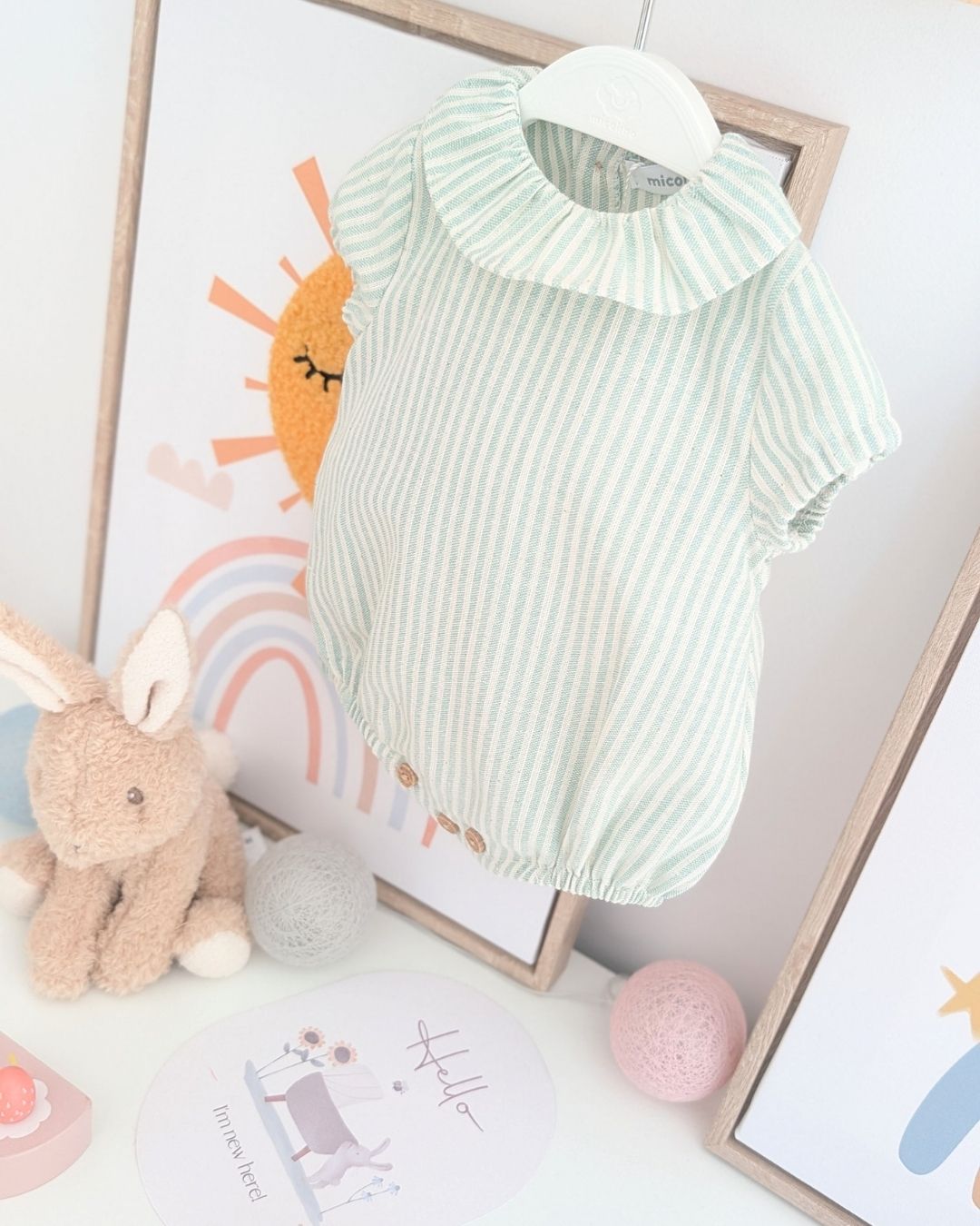 Body Familia RAYAS Verde ART.4625 - Micolino