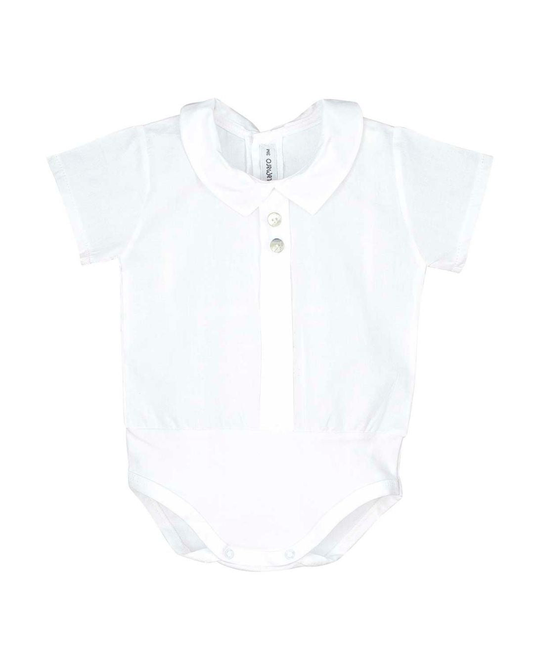 Body camisa Delmer Blanco - Calamaro