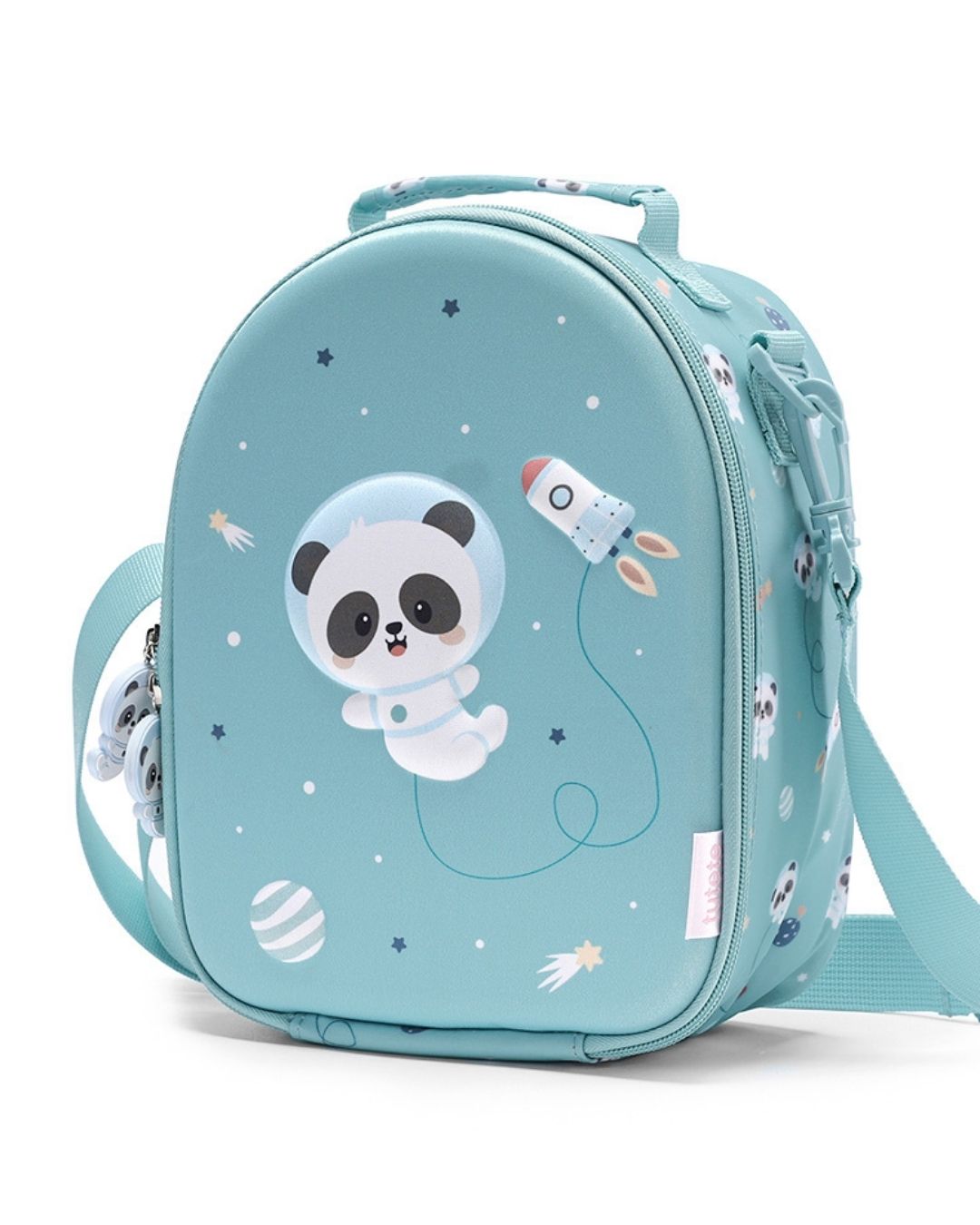Bolsa Merienda Térmica 3D Pandas In Space 🐼🚀 - Tutete