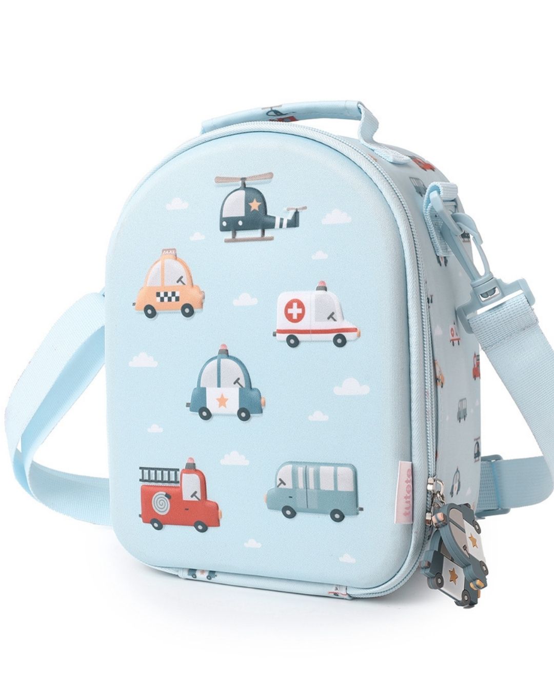 Bolsa Merienda Térmica 3D City Cars 🚗 Coches - Tutete