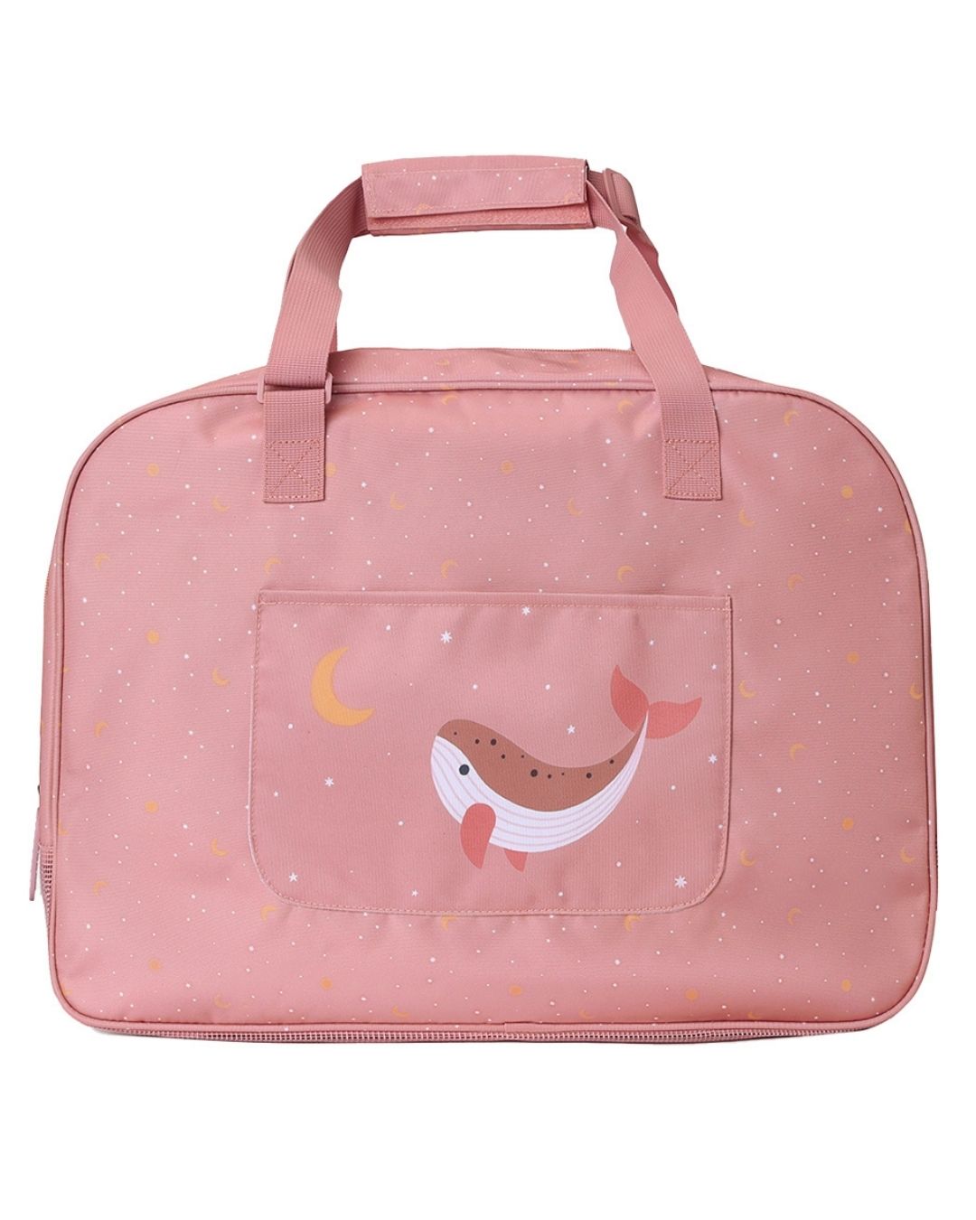Bolso de Playa con Rejilla WHALE PINK - Tutete