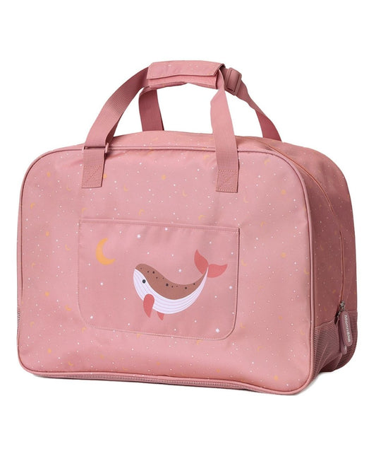 Bolso de Playa con Rejilla WHALE PINK - Tutete
