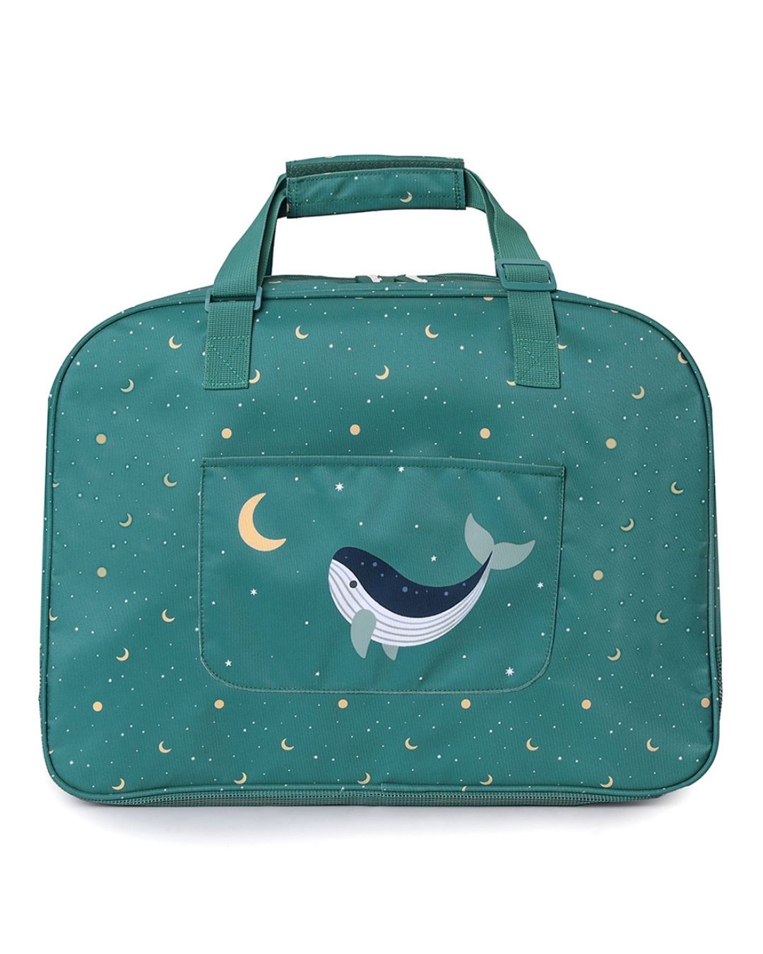 Bolso de Playa con Rejilla WHALE TEAL - Tutete