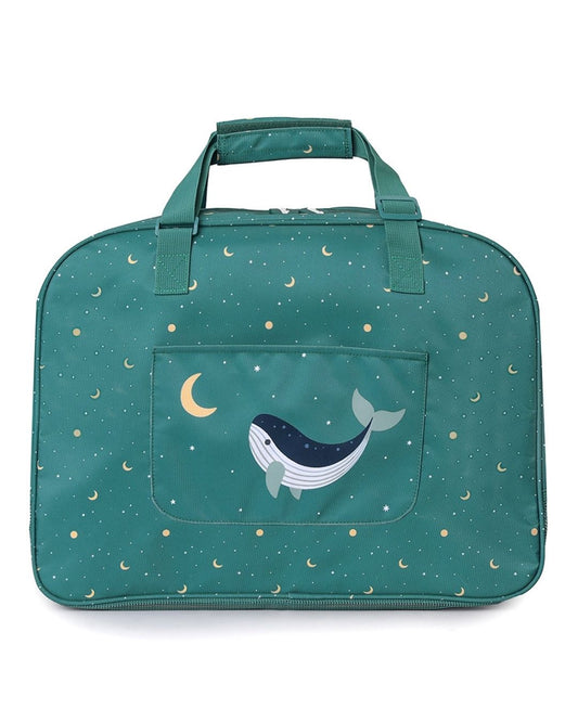 Bolso de Playa con Rejilla WHALE TEAL - Tutete
