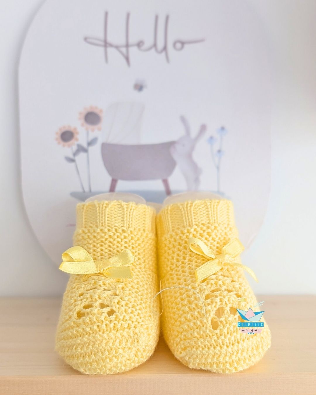 Bota Bebé Lin Amarillo - Juliana