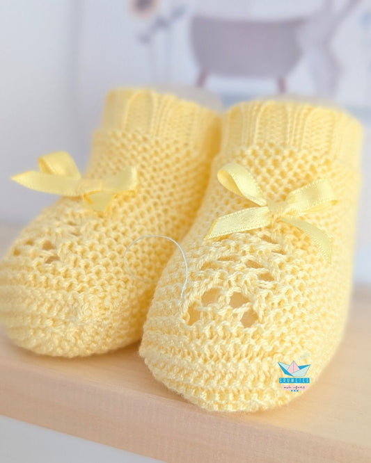 Bota Bebé Lin Amarillo - Juliana