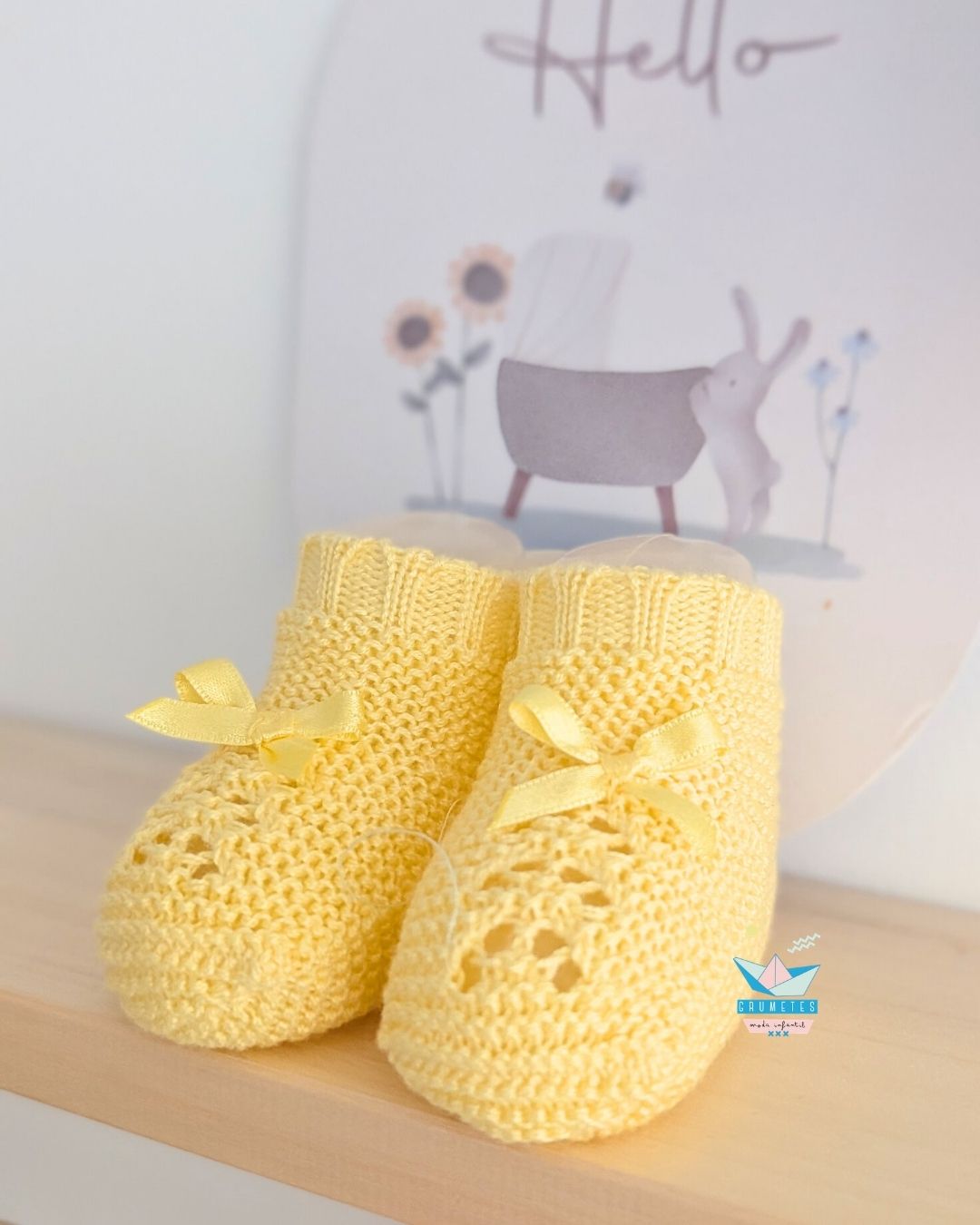 Bota Bebé Lin Amarillo - Juliana