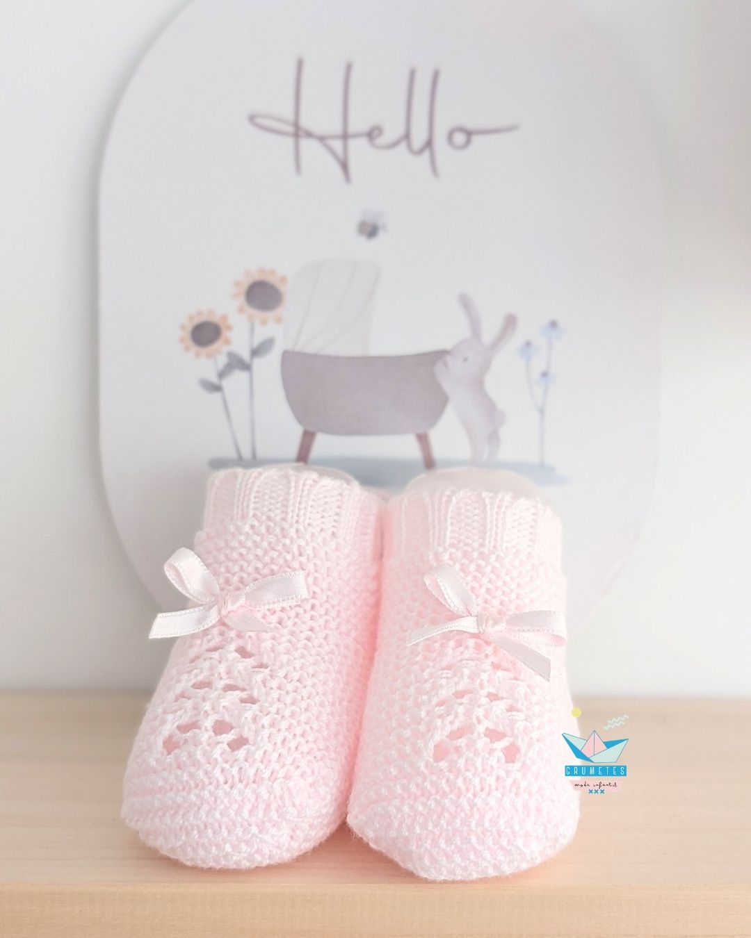 Bota Bebé Lin Rosa - Juliana