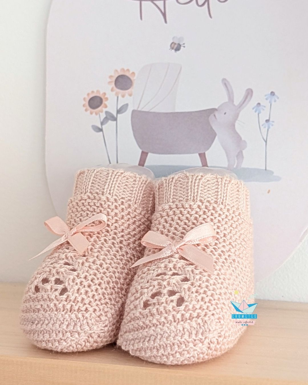 Bota Bebé Lin Rosa Palo - Juliana