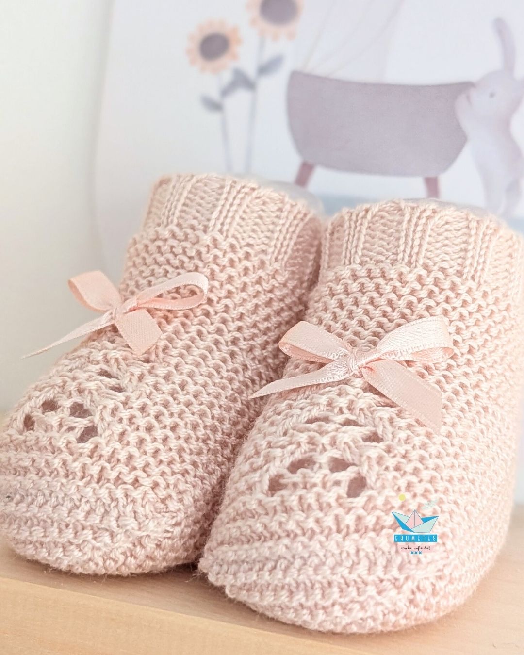 Bota Bebé Lin Rosa Palo - Juliana