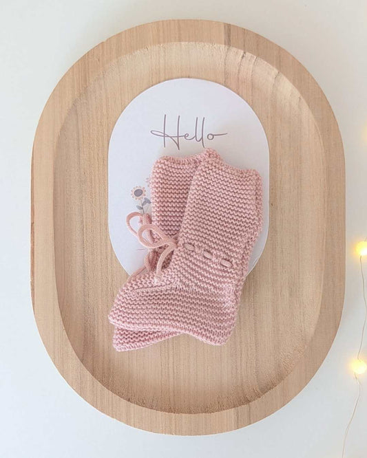 Bota Pasacintas Rosa Empolvado- Juliana