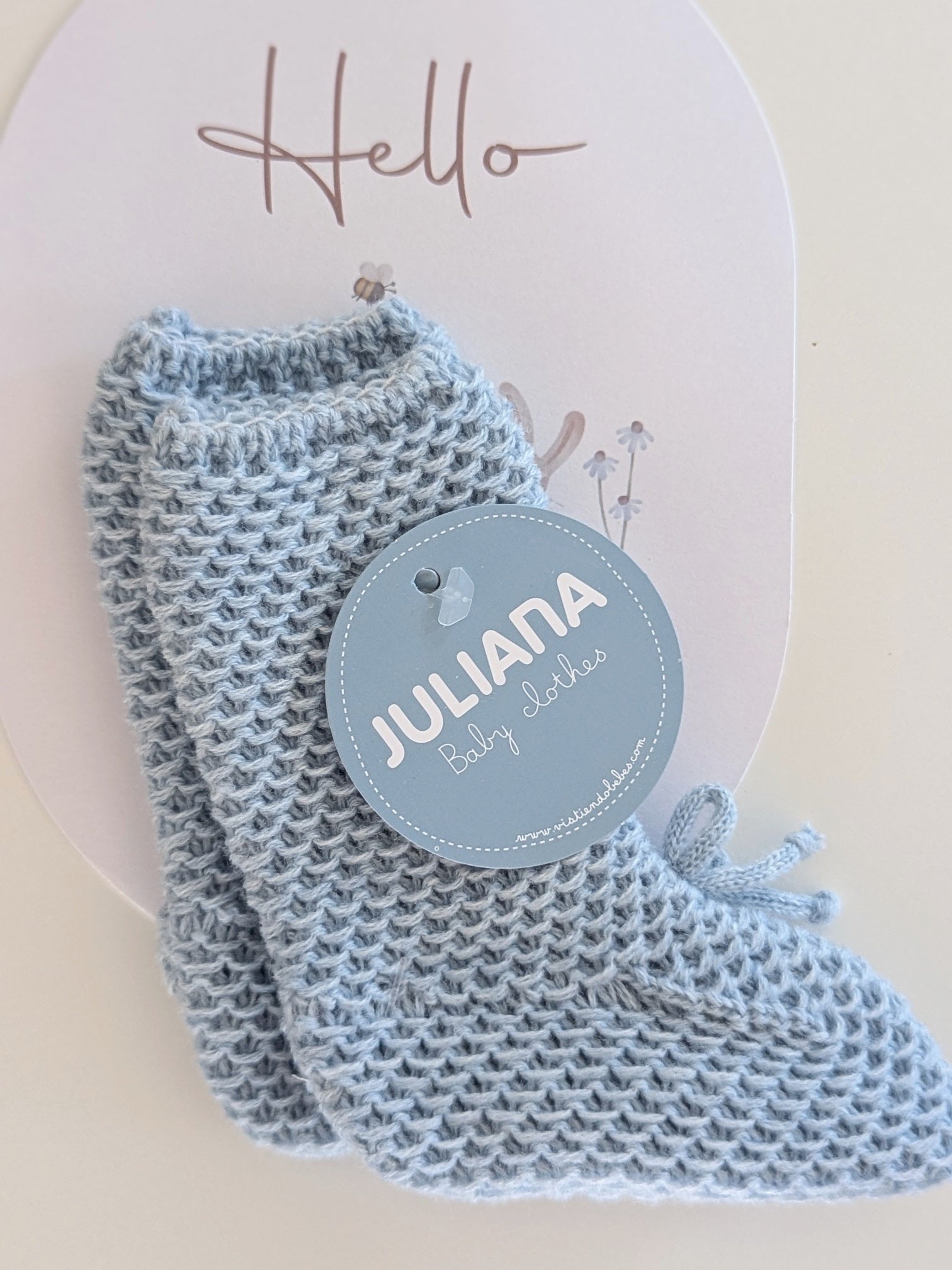 Bota Recogidas Azul - Juliana