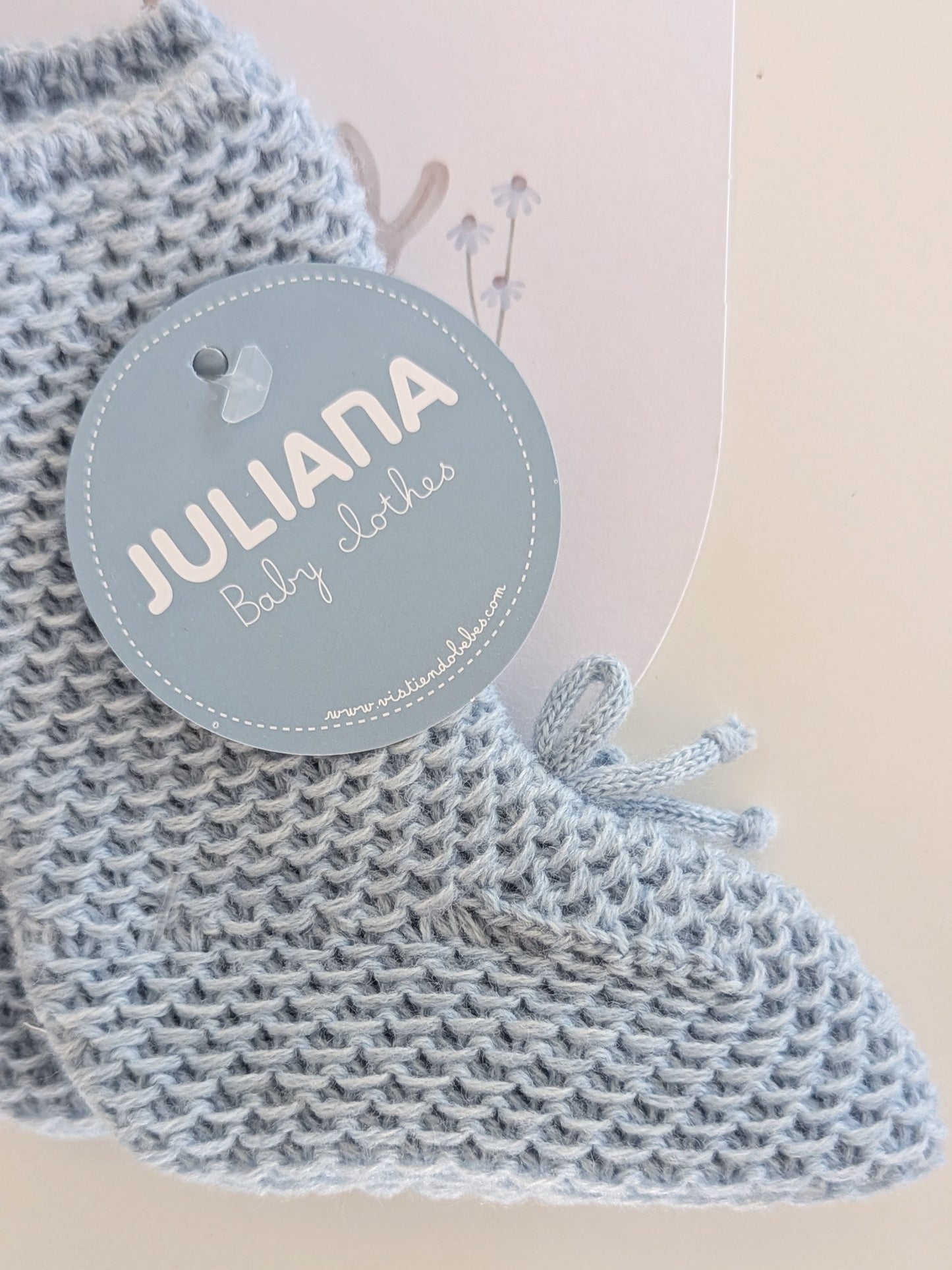 Bota Recogidas Azul - Juliana