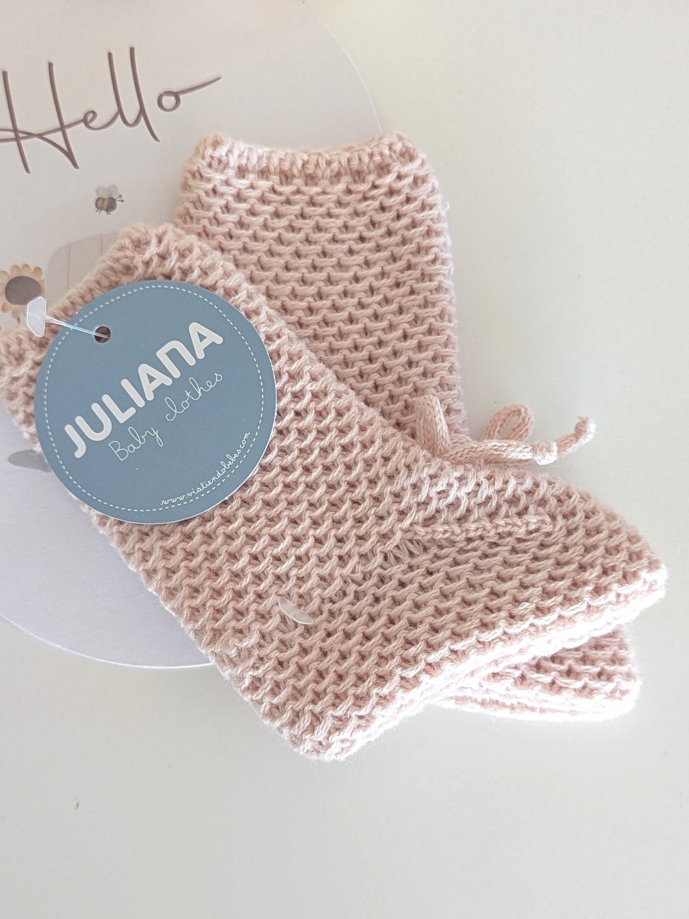 Bota Recogidas Rosa Palo - Juliana