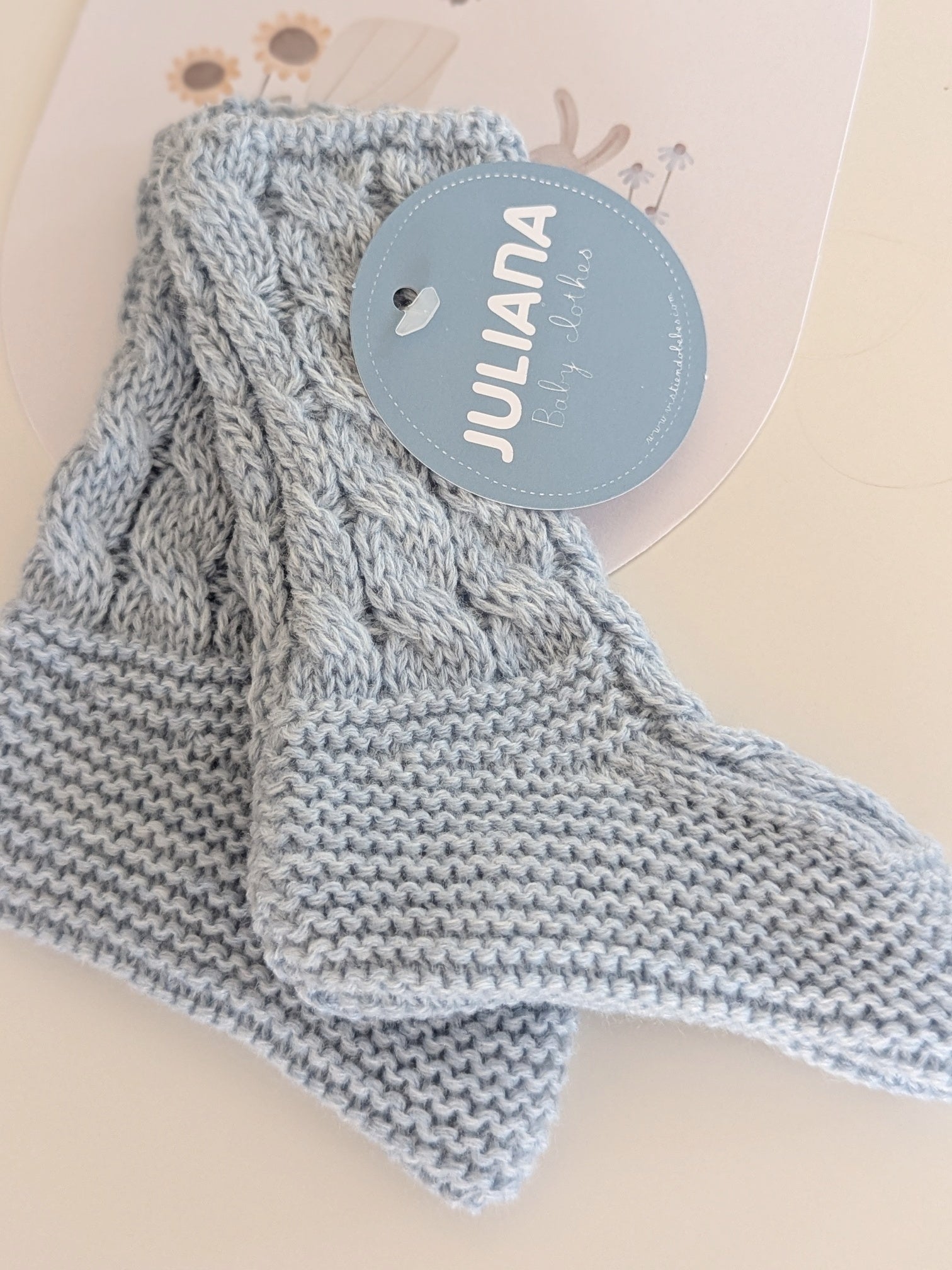 Bota Trenzas Azul - Juliana