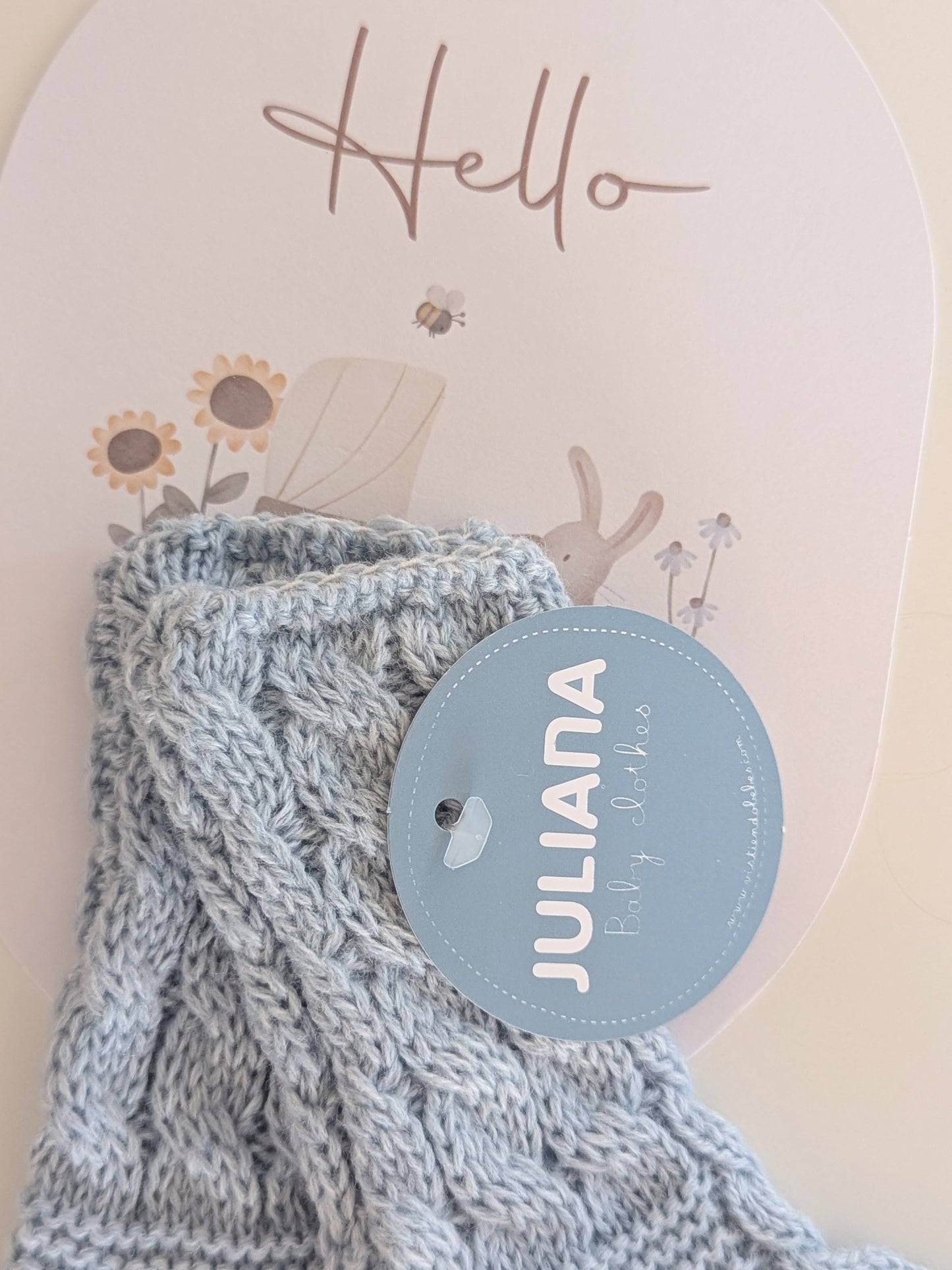 Bota Trenzas Azul - Juliana