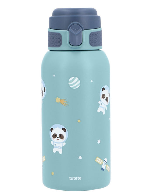 Botella Acero Térmica Pandas In Space 🐼🚀 500ml - Tutete