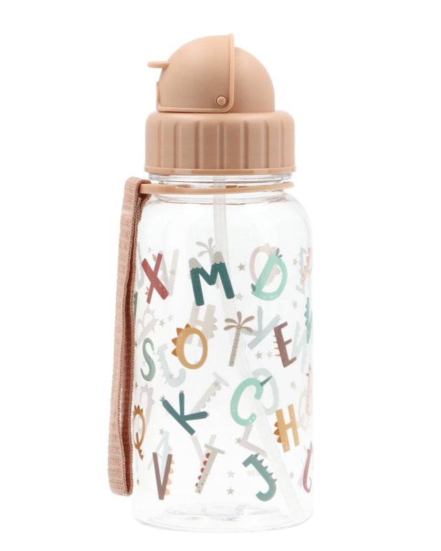 Botella Plástico Funny Letters - Tutete