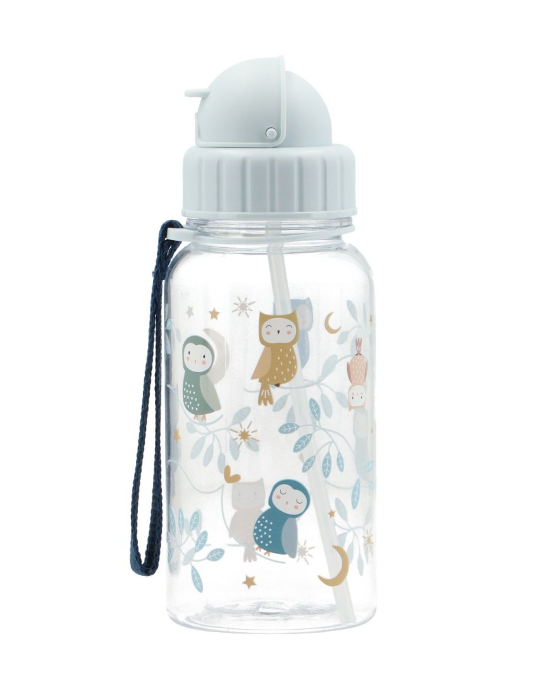 Botella Plástico Magical Forest 🦉 Búhos - Tutete
