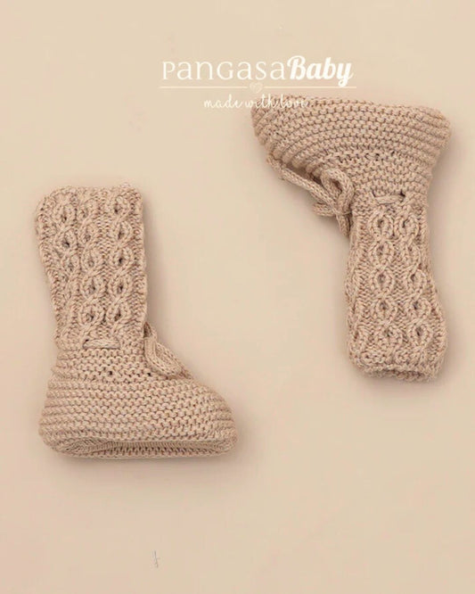 Botitas Altas Ochos Arena - Pangasa Baby