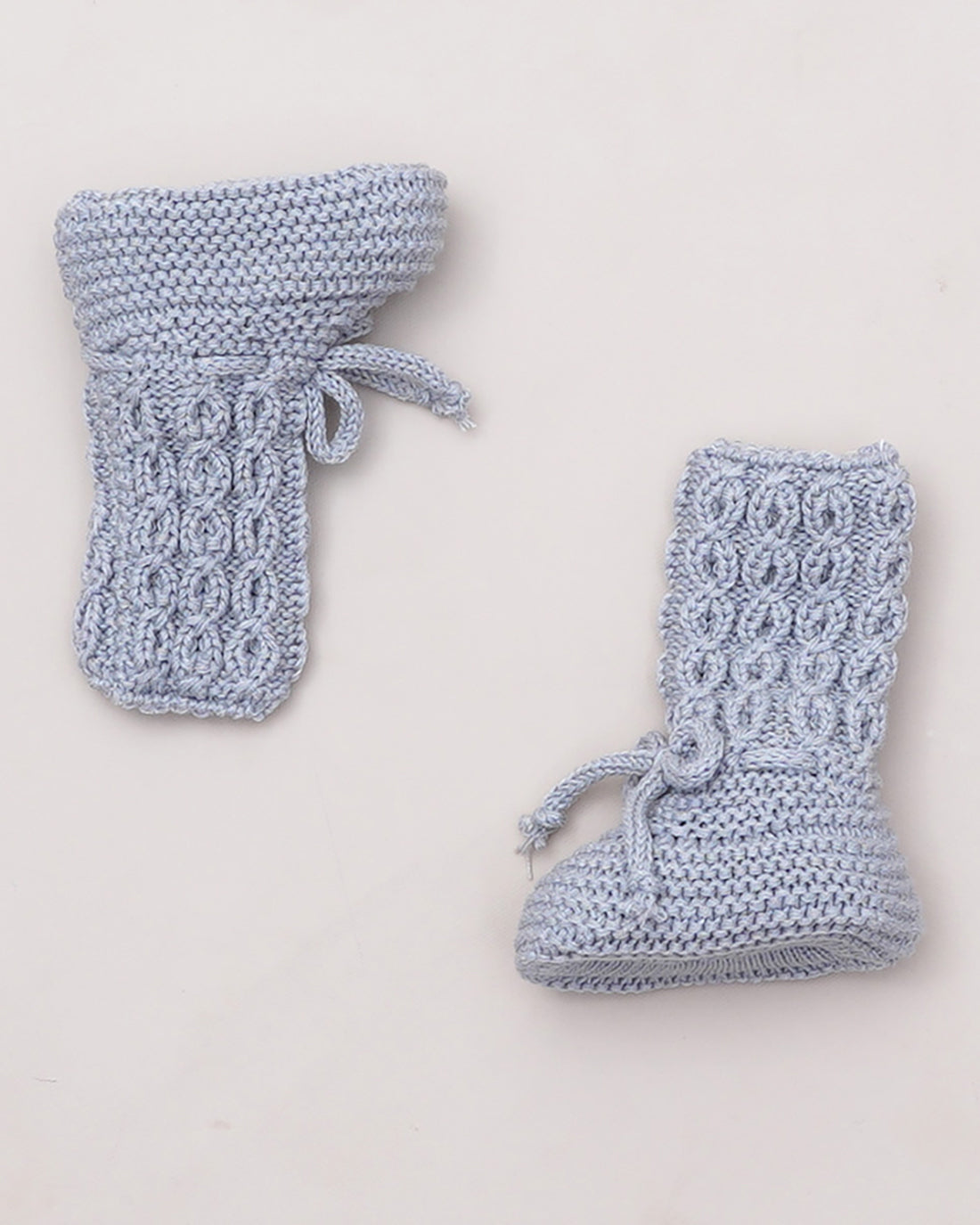 Botitas Altas Ochos Gris - Pangasa Baby