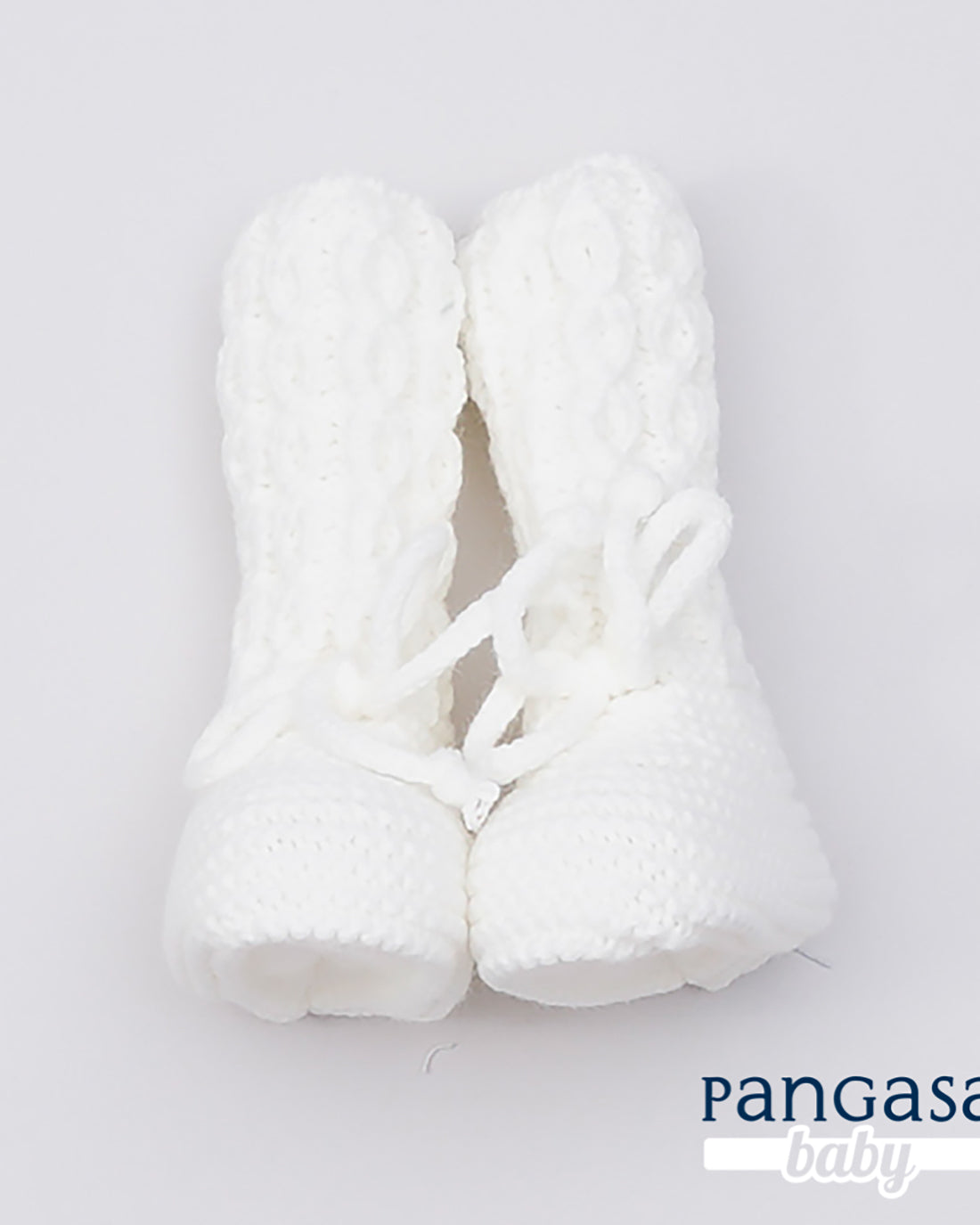 Botitas Altas Ochos Marfil - Pangasa Baby