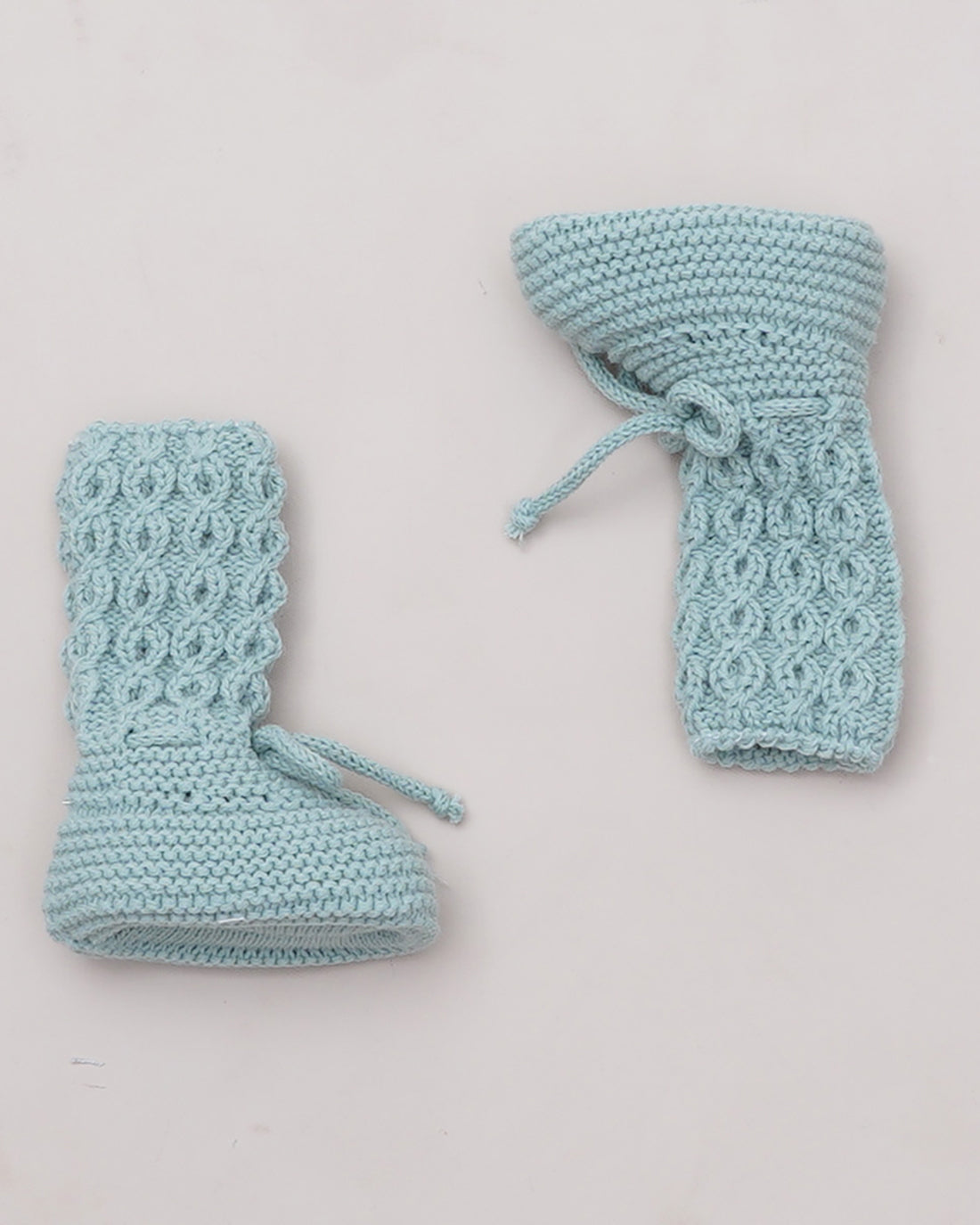 Botitas Altas Ochos Verde Mint - Pangasa Baby